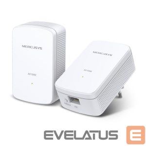 Routers MERCUSYS  AV1000 Gigabit Powerline Starter Kit MP500 KIT 1000 Mbit/s, Ethernet LAN (RJ-45) ports 1 