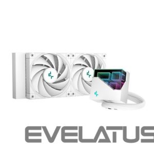 Cooler Deepcool  LT520 White, Intel, AMD, Premium CPU Liquid Cooler 