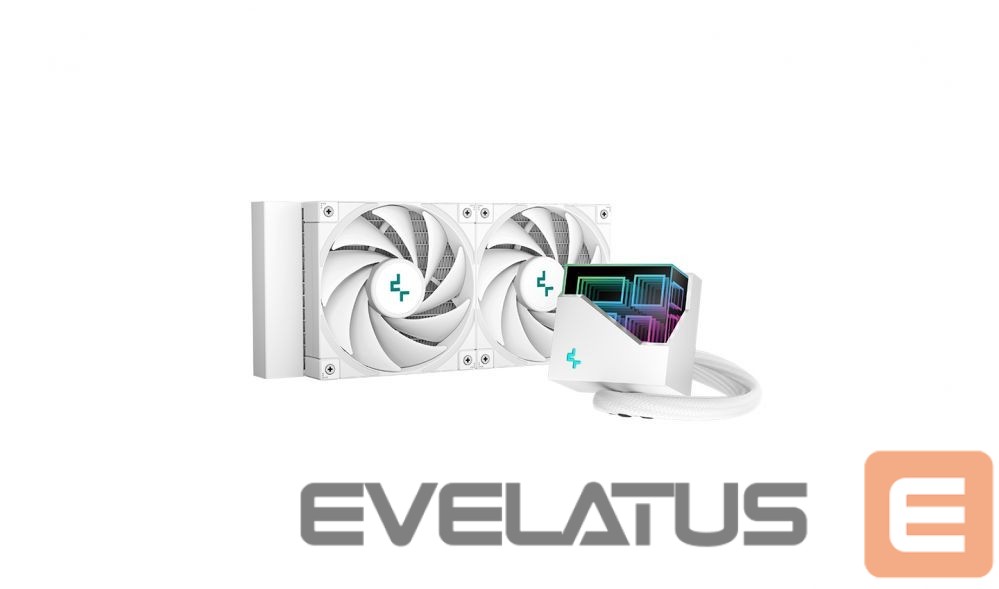Cooler Deepcool LT520 White, Intel, AMD, Premium CPU Liquid Cooler