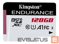 Memory cards Kingston  MicroSDXC 128GB Class 10 