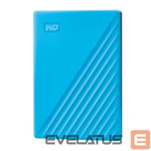 Hard drive HDD Western Digital  External HDD||My Passport|2TB|USB 2.0|USB 3.0|USB 3.2|Colour Blue|WDBYVG0020BBL-WESN 