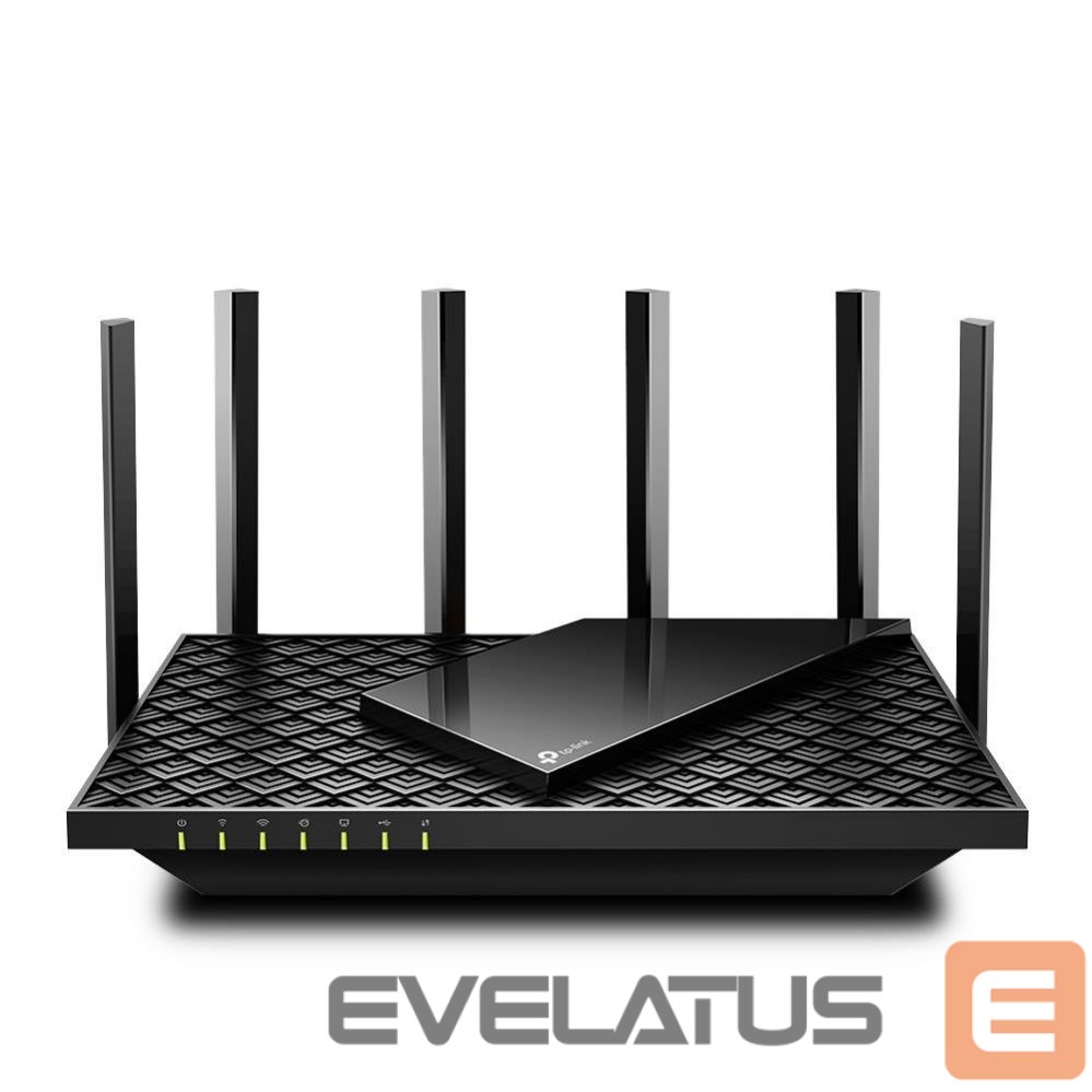 Routers TP-Link Wireless Router||Wireless Router|5400 Mbps|Wi-Fi 6|IEEE 802.11a|IEEE 802.11 b/g|IEEE 802.11n|IEEE 802.11ac|IEEE 802.11ax|USB 3.0|3x10/100/1000M|1x2.5GbE|LAN \ WAN ports 1|Number of antennas 6|ARCHERAX72PRO