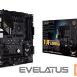 Motherboard for AMD processors Asus  Mainboard||AMD B550|SAM4|ATX|3xPCI-Express 3.0 1x|1xPCI-Express 3.0 16x|2xM.2|1xPCI-Express 4.0 16x|Memory DDR4|Memory slots 4|1xHDMI|1xDisplayPort|1xUSB type C|5xUSB 3.2|1xOptical S/PDIF|1xRJ45|5xAudio port|TUFGAMINGB550-PLUS 