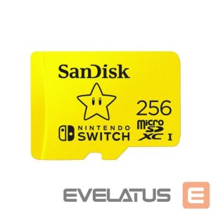 Memory cards SANDISK BY WESTERN DIGITAL  MEMORY MICRO SDXC 256GB UHS-I/SDSQXAO-256G-GNCZN SANDISK 