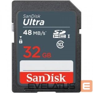 Other Computer Accessory SANDISK BY WESTERN DIGITAL  MEMORY SDHC 32GB UHS-I/SDSDUNR-032G-GN3IN SANDISK 