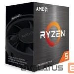 Processors AMD  CPU||Desktop|Ryzen 5|5600X|Vermeer|3700 MHz|Cores 6|32MB|Socket SAM4|65 Watts|BOX|100-100000065BOX 