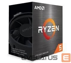 Processors AMD  CPU||Desktop|Ryzen 5|5600X|Vermeer|3700 MHz|Cores 6|32MB|Socket SAM4|65 Watts|BOX|100-100000065BOX 