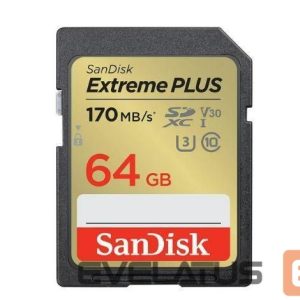 Other Computer Accessory SANDISK BY WESTERN DIGITAL  MEMORY SDXC 64GB UHS-I/SDSDXW2-064G-GNCIN SANDISK 