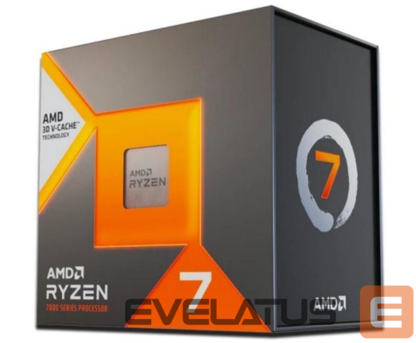 Processors AMD CPU||Desktop|Ryzen 7|7800X3D|4200 MHz|Cores 8|96MB|Socket SAM5|120 Watts|GPU Radeon|BOX|100-100000910WOF