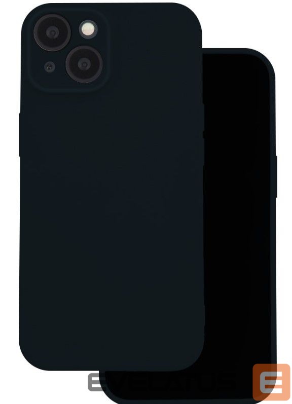 Back panel cover iLike Apple Silicon case for iPhone 16 6,1 Black