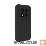 Back panel cover Evelatus Xiaomi Redmi Note 15 Pro 5G Premium Magnetic Soft Touch Silicone Case Black