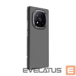 Back panel cover Evelatus Xiaomi Redmi Note 15 5G Clear Silicone Case 1.5mm TPU Transparent