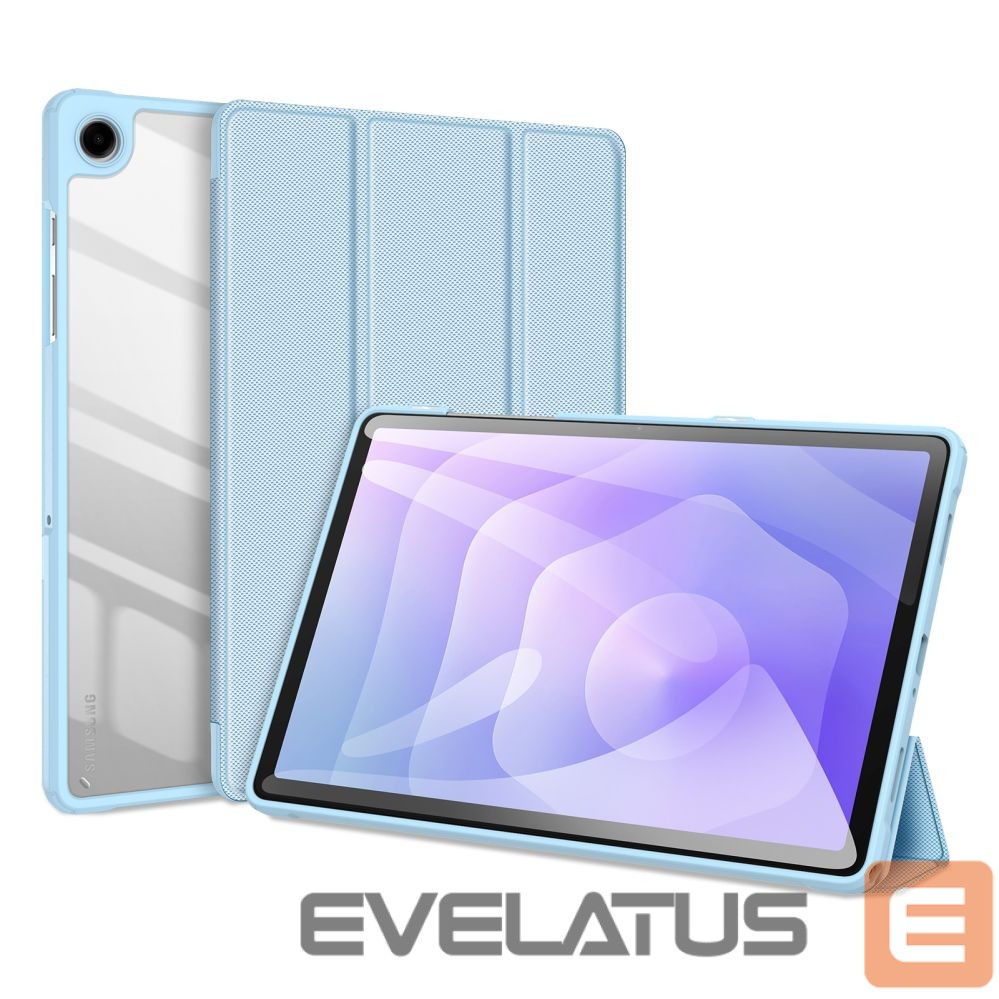 Book case Dux Ducis Galaxy Tab A9 Plus / A11 Plus Toby case with flip stand Blue