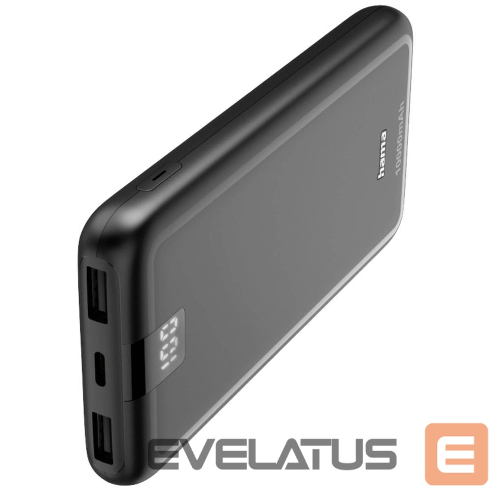 Power bank Hama Powerbank Performance 10 10000mAh Black