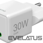Adapter Hama  Mini USB-C Super Charger 30W PD White