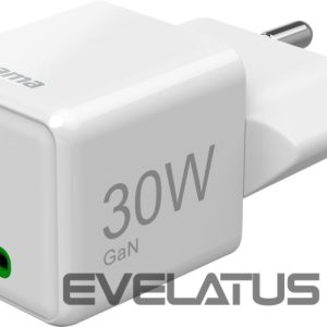 Adapter Hama  Mini USB-C Super Charger 30W PD White