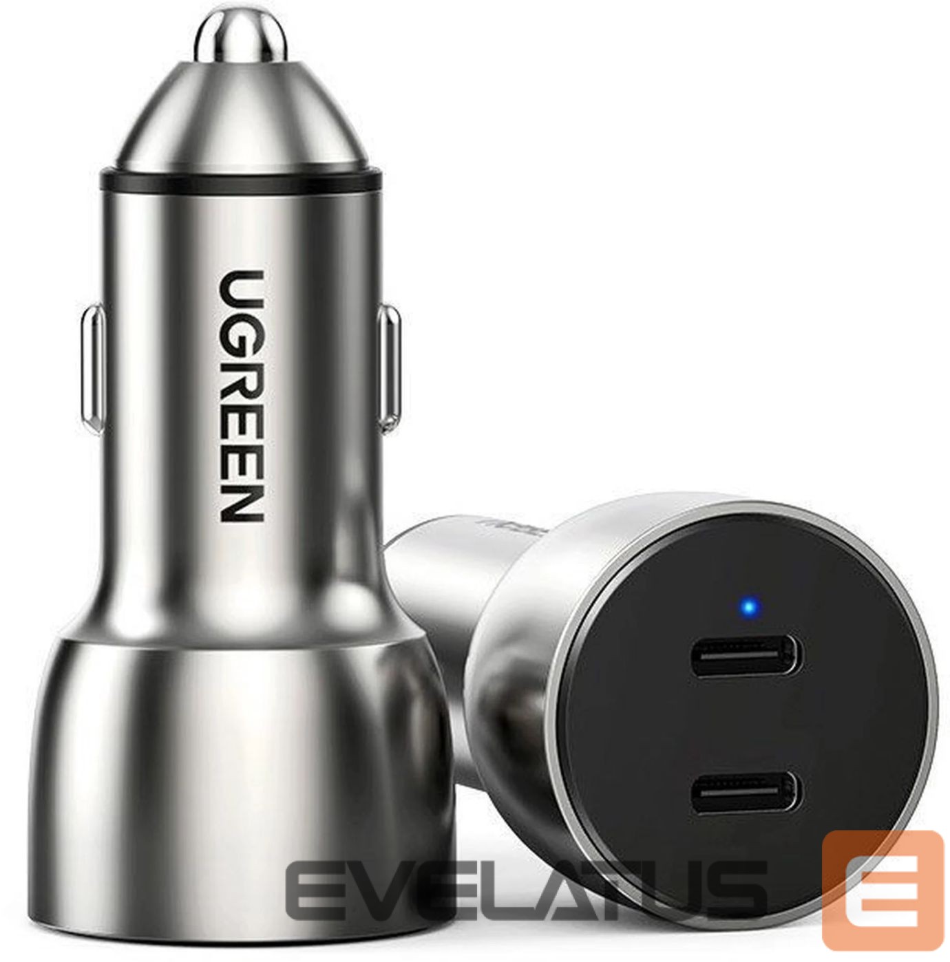 Auto charger Ugreen Car phone charger Ugreen, 2 x USB-C