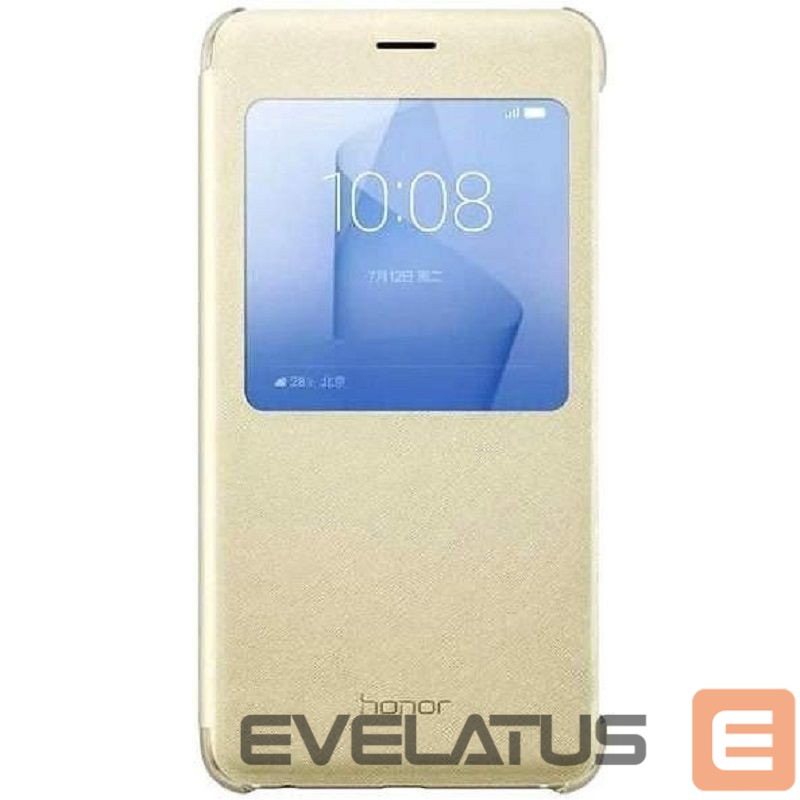 Book case Honor 8 Smart Cover Gold