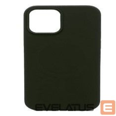 Back panel cover Evelatus Apple iPhone 12 Pro Premium Magsafe Soft Touch Silicone Case Dark Green