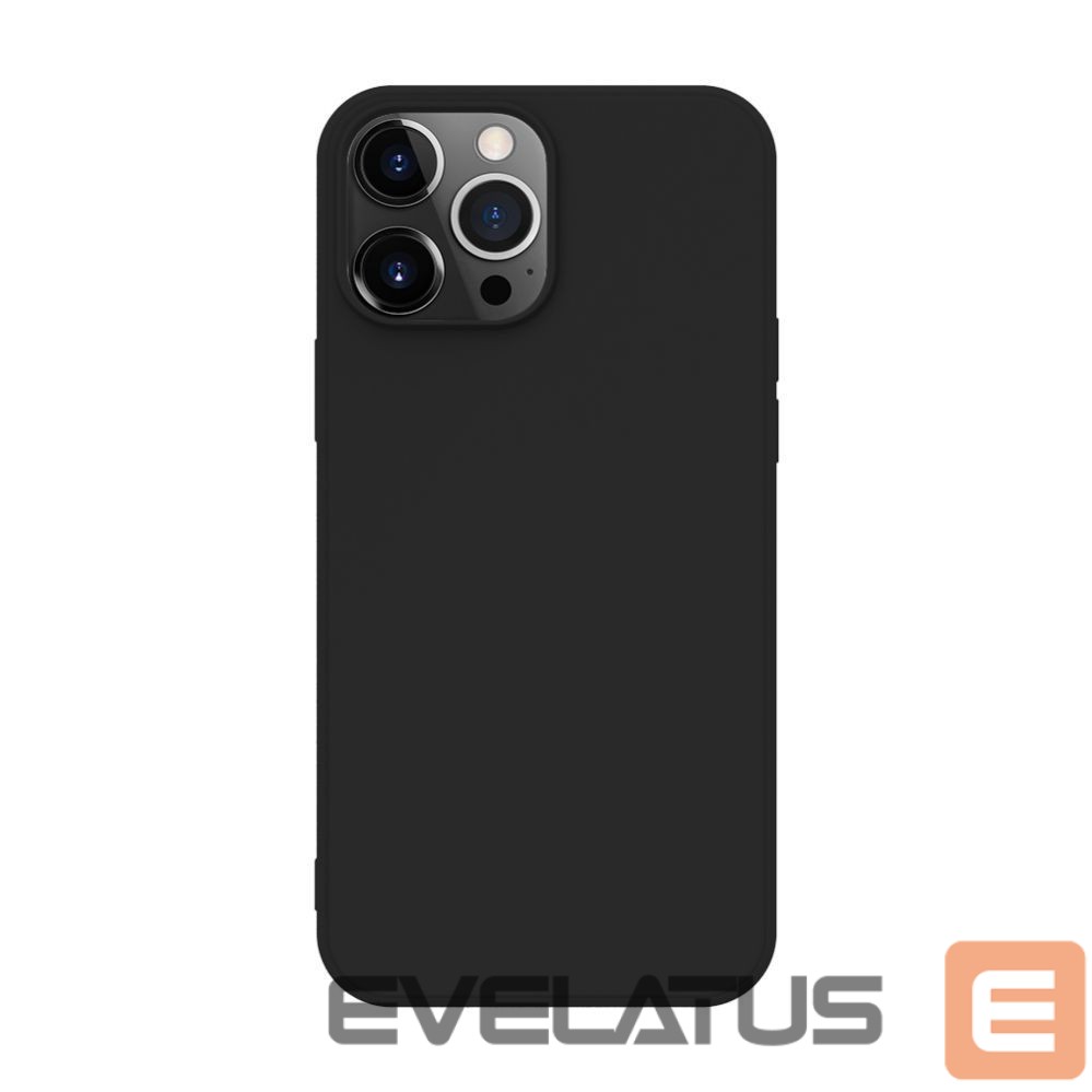 Back panel cover iLike Apple iPhone 14 Pro Max Nano Silicone case Black