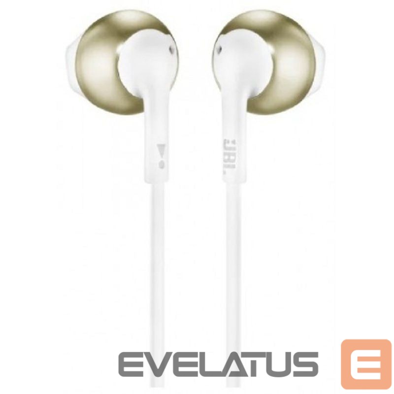 Wired headphones JBL Tune 205 Gold