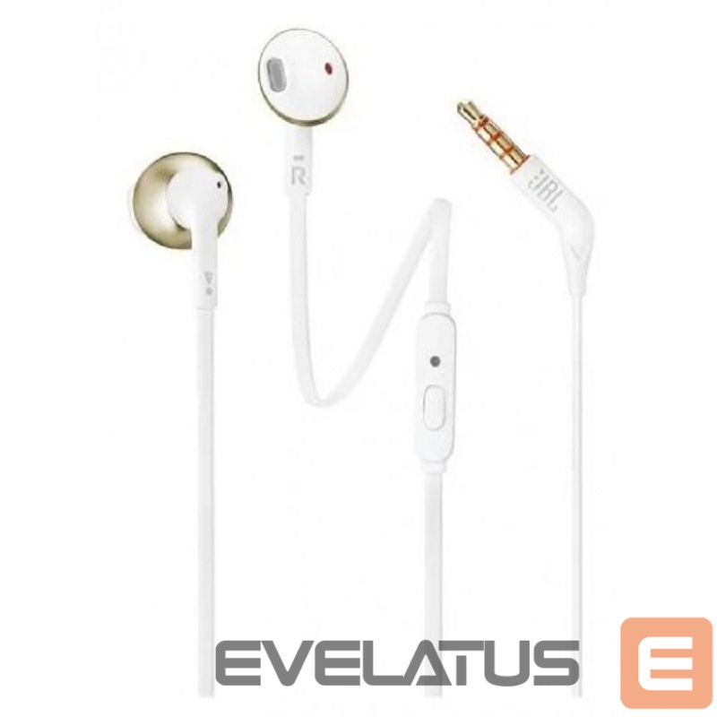 Wired headphones JBL Tune 205 Gold