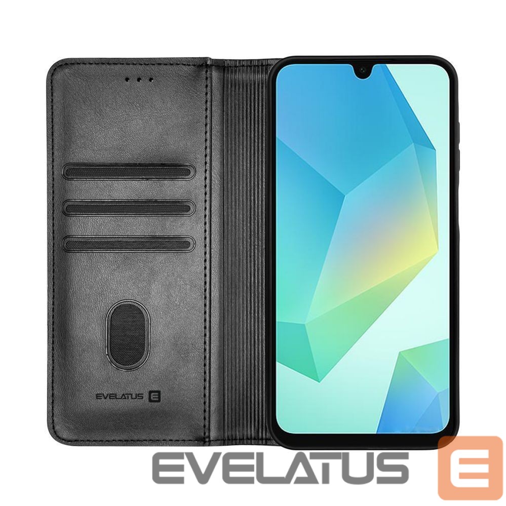 Book case Evelatus Samsung Galaxy A16 Book Case Folio Black