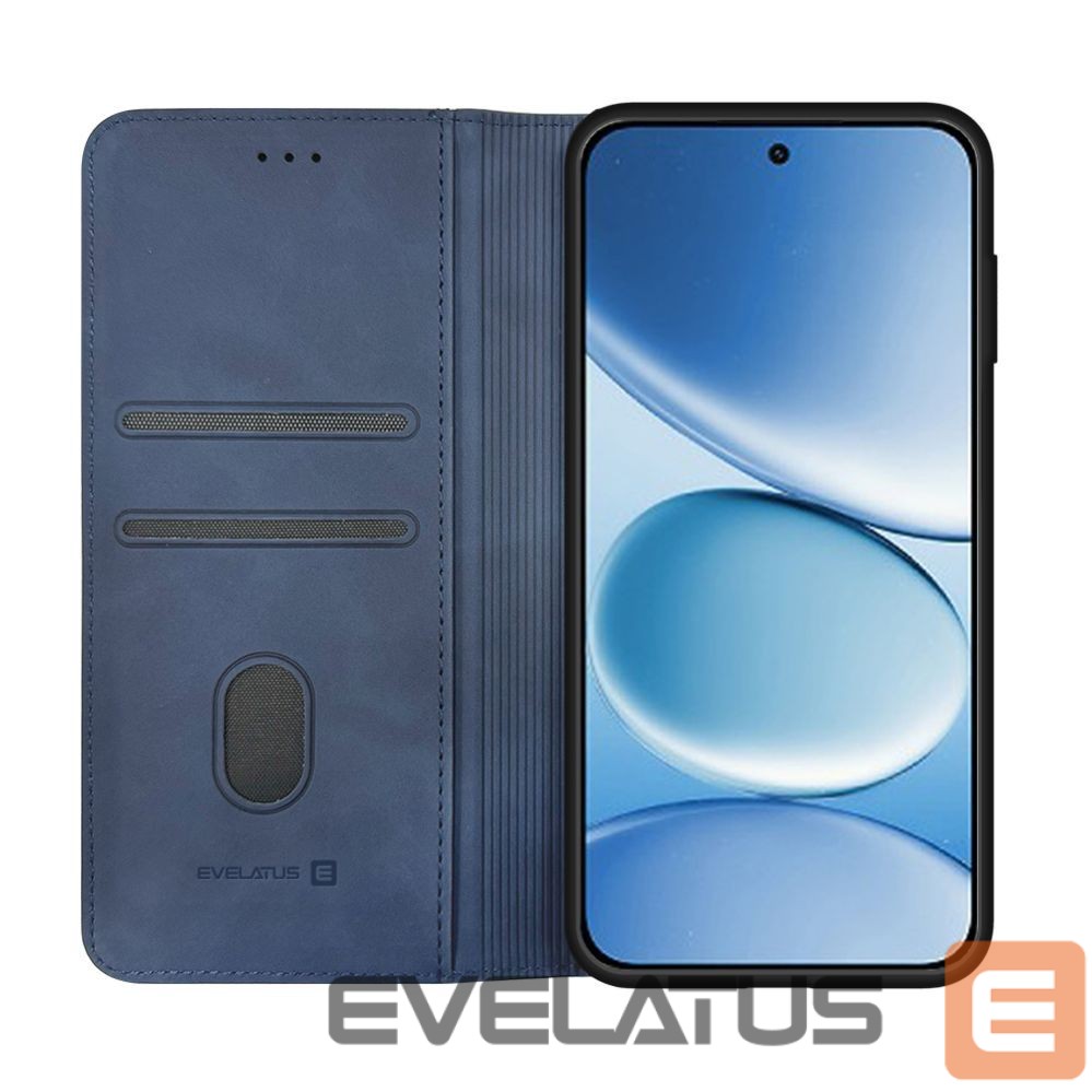 Book case Evelatus Xiaomi Redmi Note 15 Pro 5G Book Case Folio Dark Blue