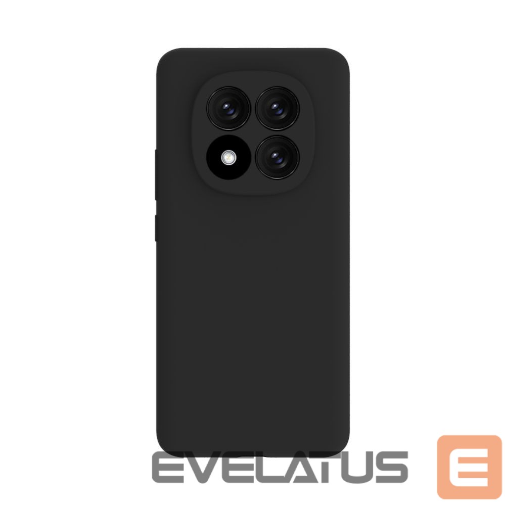 Back panel cover Evelatus Xiaomi Redmi Note 15 5G Premium Magnetic Soft Touch Silicone Case Black