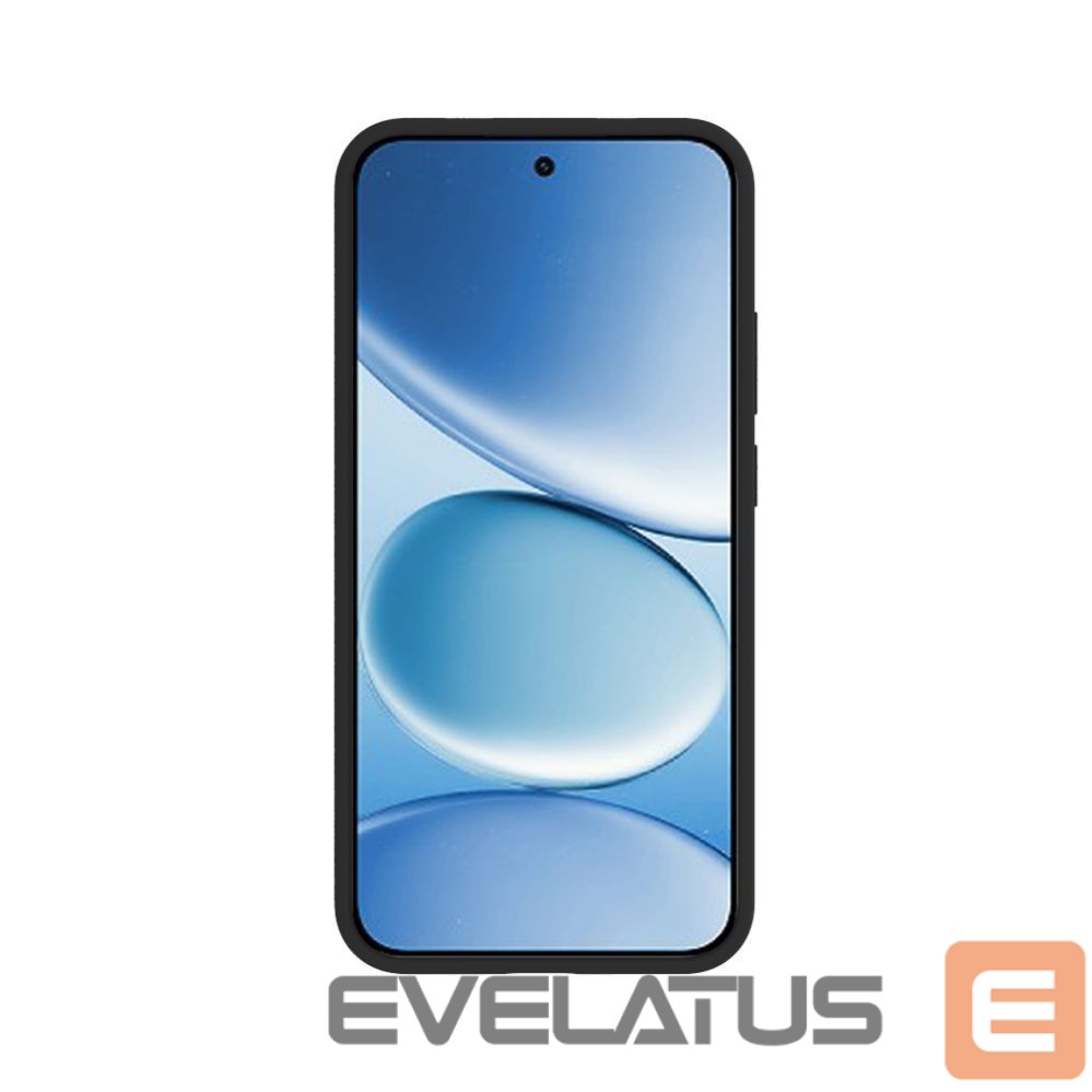 Back panel cover Evelatus Xiaomi Redmi Note 15 Pro 5G Premium Magnetic Soft Touch Silicone Case Black