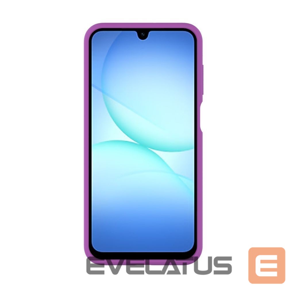 Back panel cover Evelatus Samsung Galaxy A17 Premium Magnetic Soft Touch Silicone Case Grape