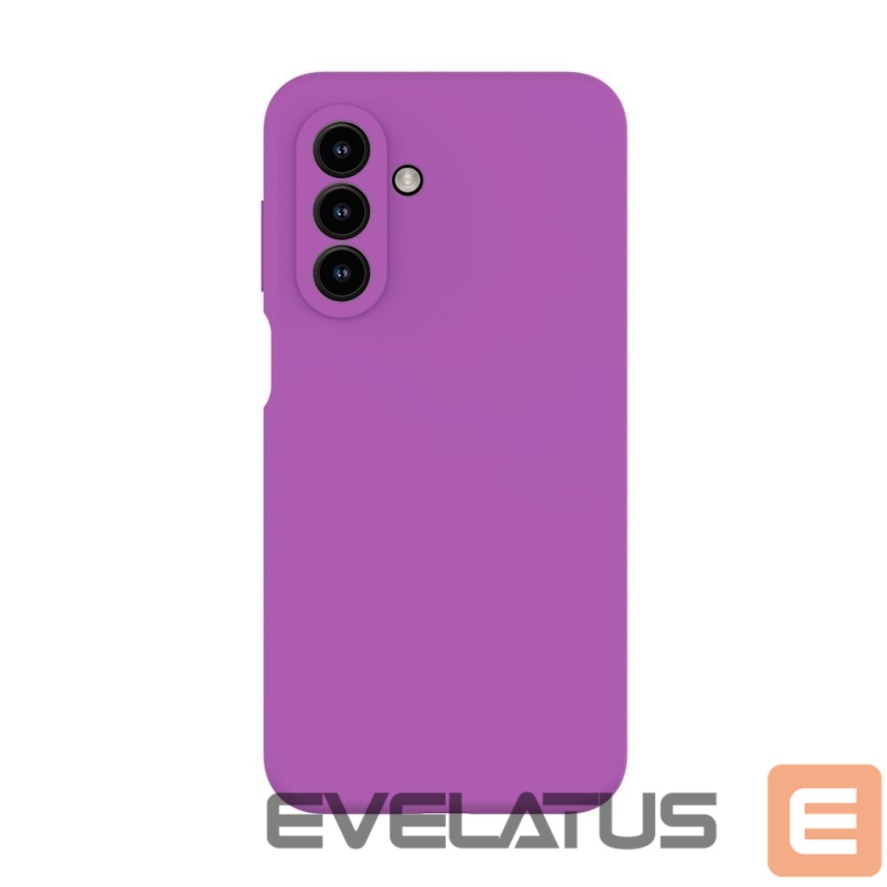 Back panel cover Evelatus Samsung Galaxy A17 Premium Magnetic Soft Touch Silicone Case Grape