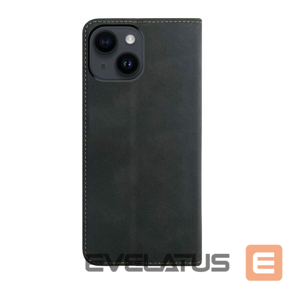 Book case Evelatus Apple iPhone 13 / 14 Book Case Folio Black