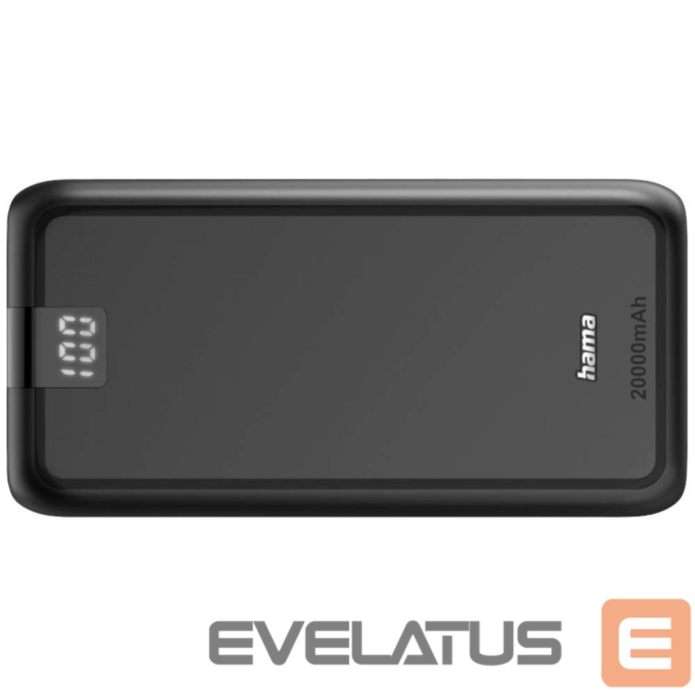 Power bank Hama Powerbank Performance 20 20000 mAh Black