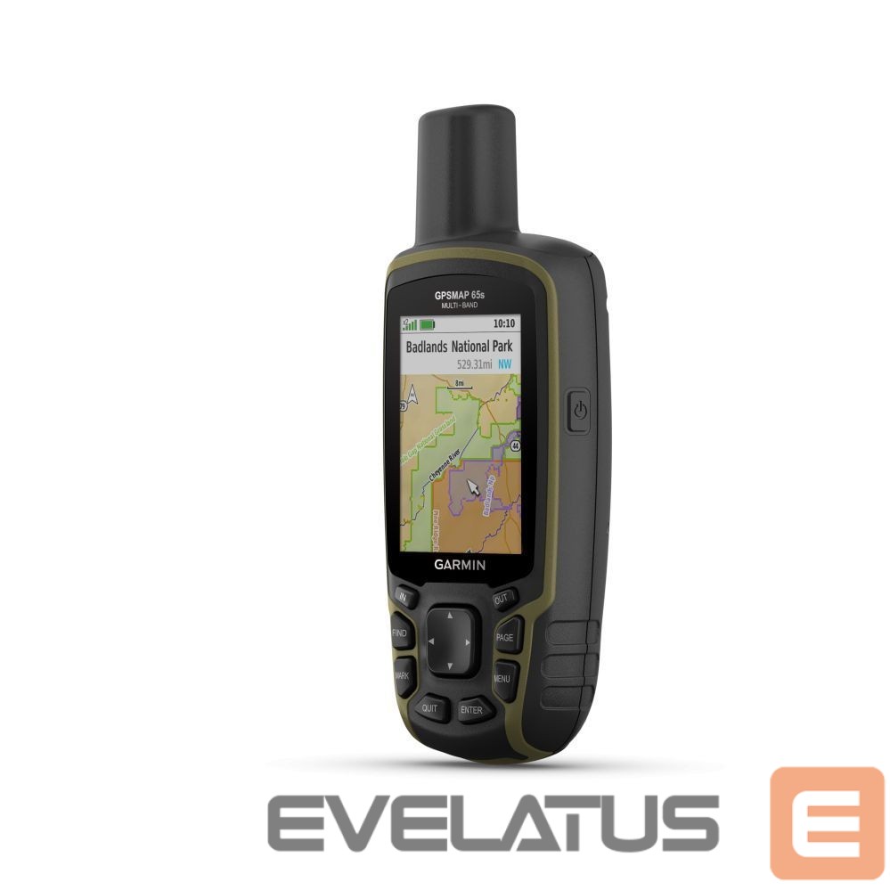 GPS Garmin GPSMAP 65s Multi-band/multi-GNSS handheld with sensors