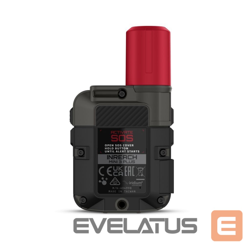 GPS Garmin inReach Mini 3 Plus Compact SOS Satellite Communicator with Photo and Voice Messaging