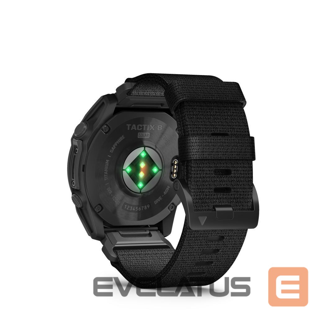 Smart watches Garmin tactix 8 – 51 mm, Solar Includes Applied Ballistics Ultralight Solver