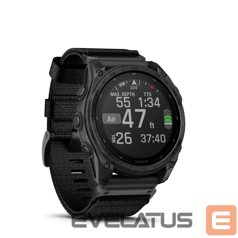 Smart watches Garmin tactix 8 – 51 mm, Solar Includes Applied Ballistics Ultralight Solver