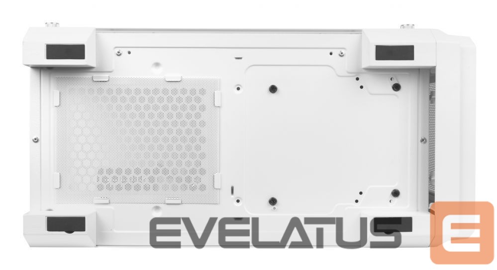 Computer components Natec NATEC GENESIS PC case Irid 505 ARGB Wh