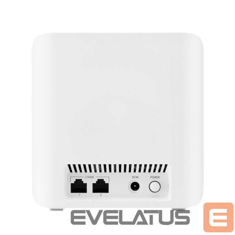 Routers Asus | Dual-band WiFi 7 AiMesh Extendable Router | ZenWiFi BD4 (2pk) | 802.11be | 3600 Mbit/s | 3600 Mbit/s | Ethernet LAN (RJ-45) ports 2 | Mesh Support Yes | MU-MiMO Yes | Antenna type Internal