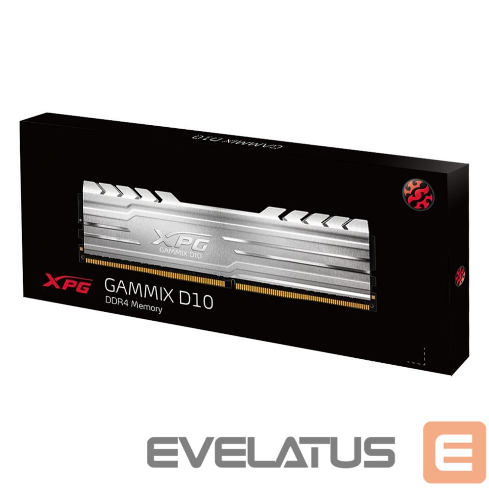 RAM DDR4 ADATA XPG GAMMIX D10 32 GB, DDR4, 3200 MHz, PC/server, Registered No, ECC No, 2x16 GB