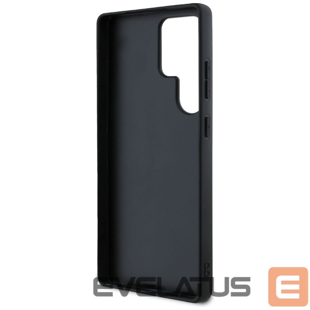 Back panel cover Guess Guess Grained Big 4G Logo Small Classic Logo case for Samsung Galaxy S25 Ultra - pink