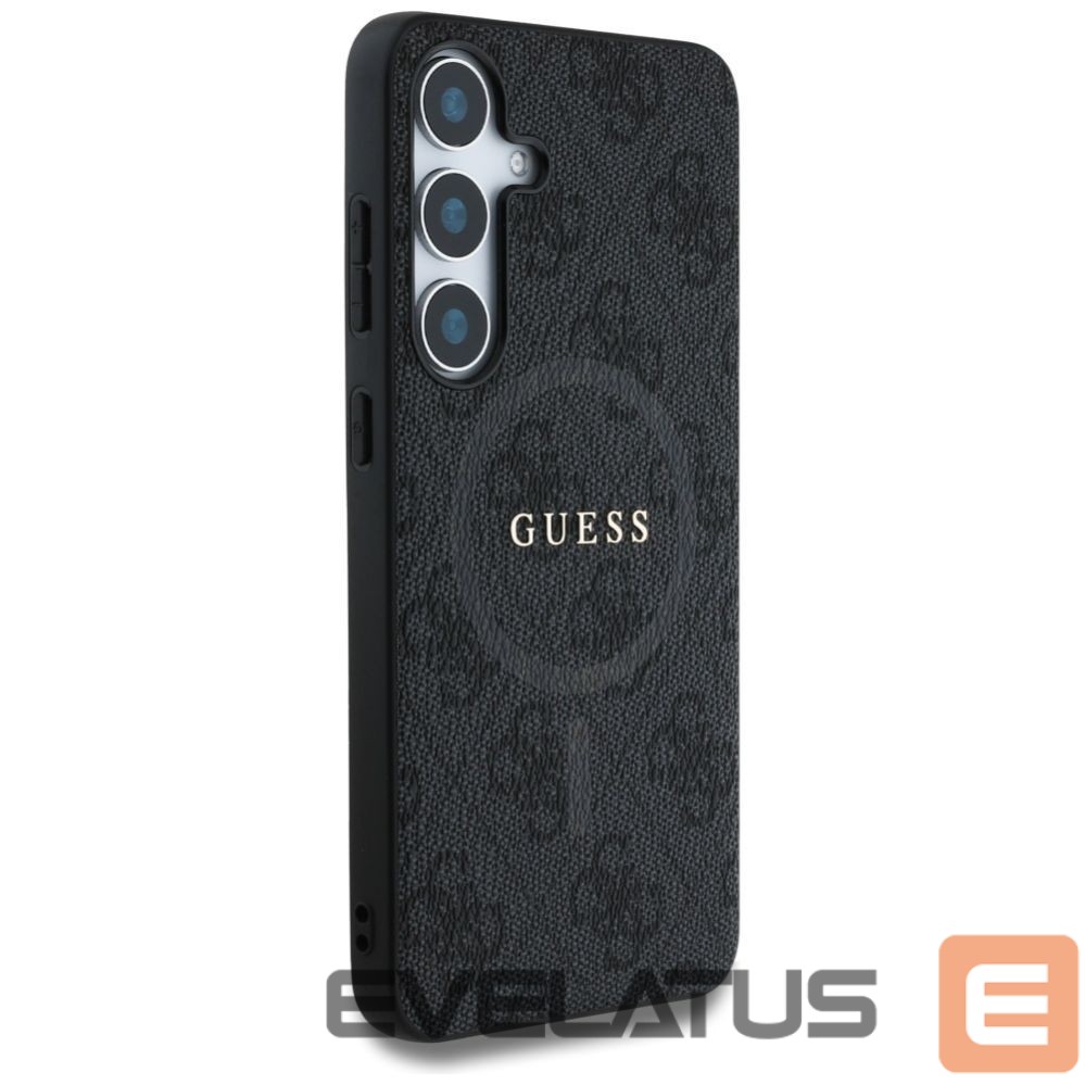Other goods Guess Guess Leather 4G Colored Ring Classic Logo MagSafe Samsung Galaxy S25 case black