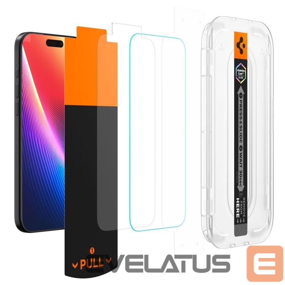 Other goods Spigen Spigen Glas.TR EZ Fit Pro Tempered Glass for iPhone 16 Pro / 17 / 17 Pro - Transparent