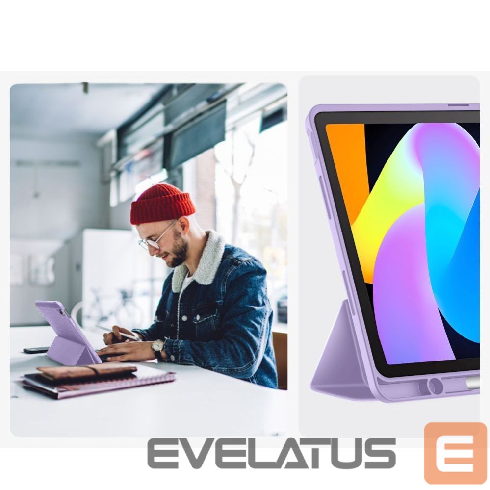 Other goods Tech-Protect Tech-Protect SmartCase Pen Case for Lenovo Idea Tab 11.0 TB-336 - Purple