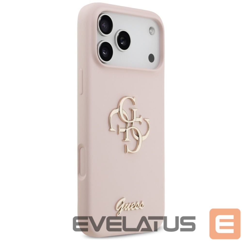 Other goods Guess Guess Silicone Big 4G Script Case for iPhone 17 Pro Max - Pink