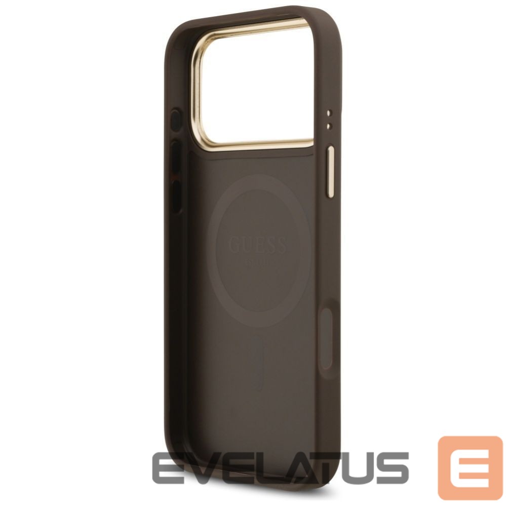 Other goods Guess Guess 4G Strass Logo MagSafe Case for iPhone 17 Pro Max - Brown