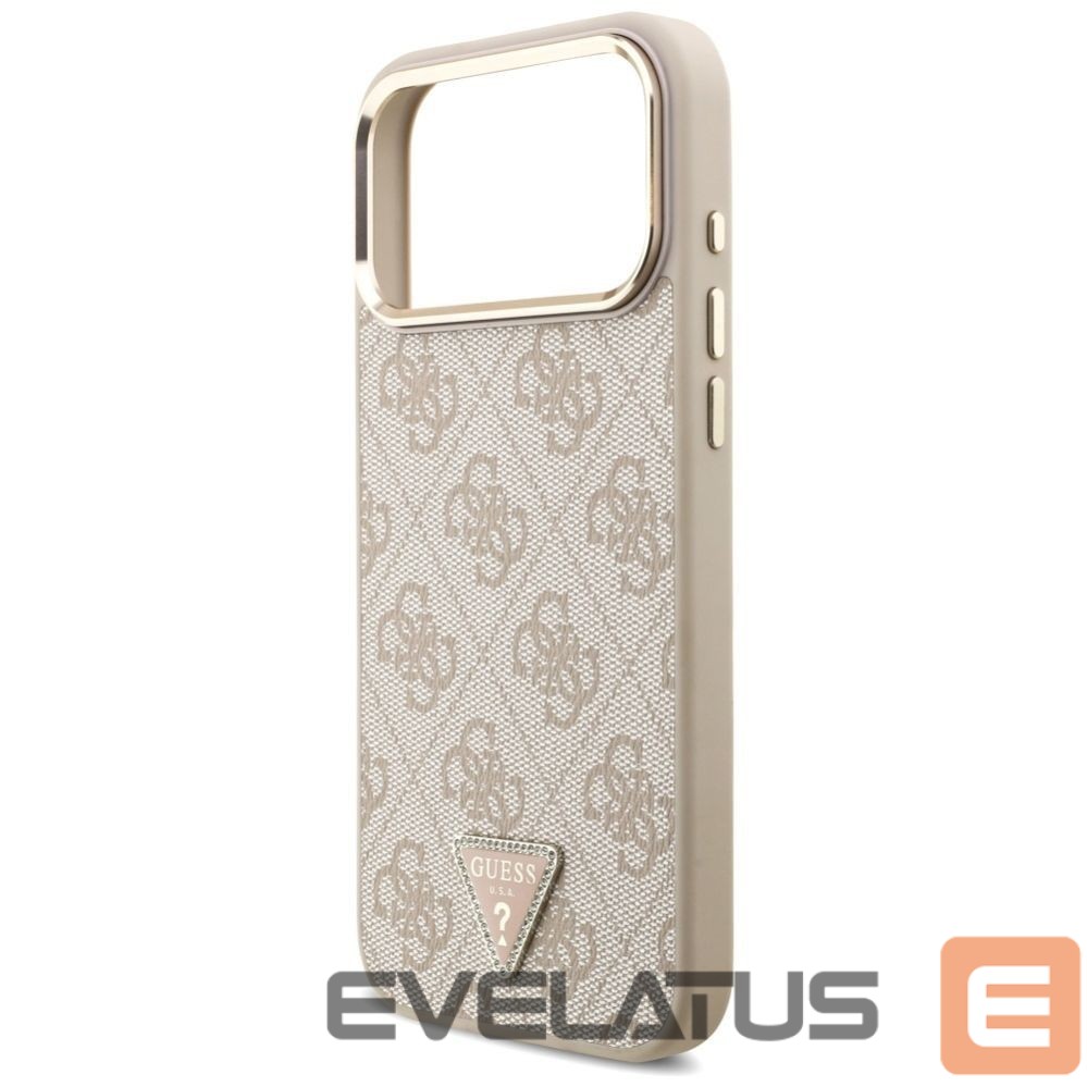 Other goods Guess Guess 4G Triangle Logo MagSafe Case for iPhone 17 Pro Max - Rose Gold
