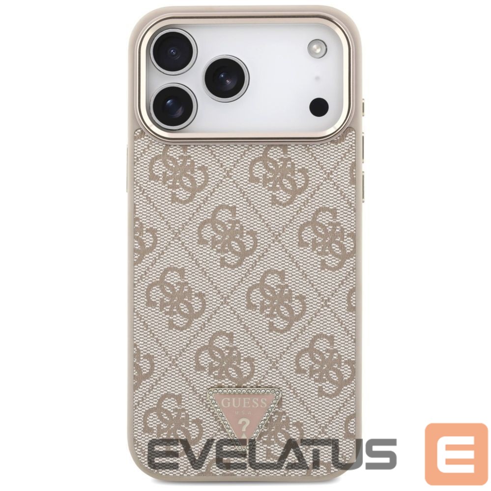 Other goods Guess Guess 4G Triangle Logo MagSafe Case for iPhone 17 Pro Max - Rose Gold