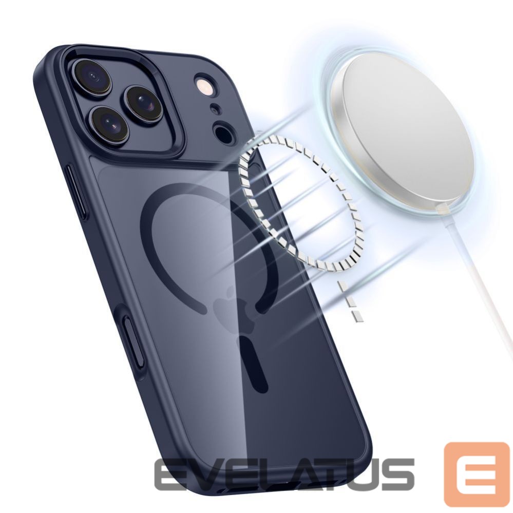 Other goods Tech-Protect Tech-Protect MagMat MagSafe Case for iPhone 17 Pro - Transparent Navy Blue